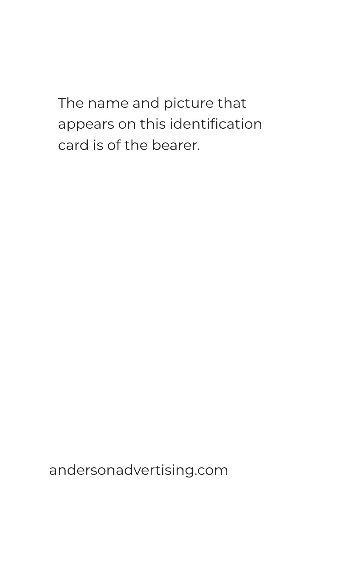 Free Advertising Agency ID Card Template to Edit Online