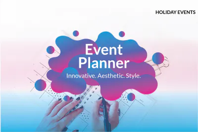 Free Sample Event Planner Postcard Template to Edit Online