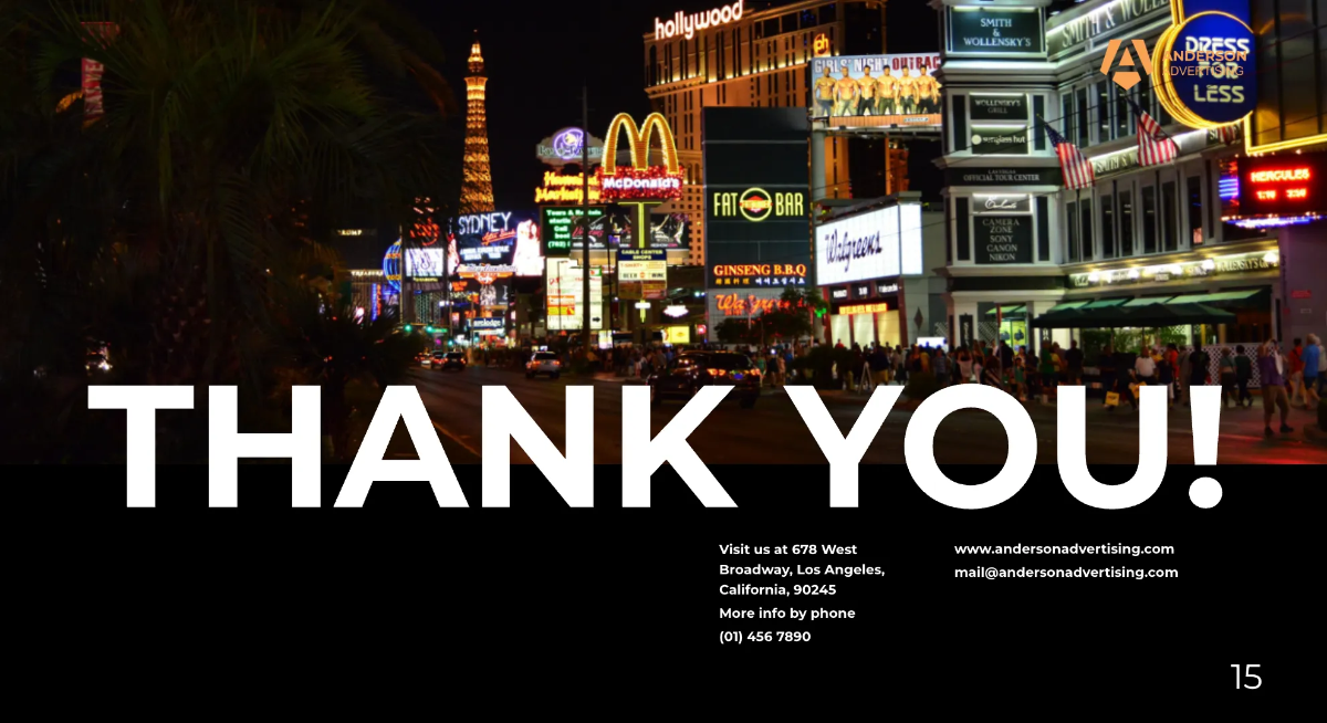 Free Advertising Agency Presentation Template to Edit Online