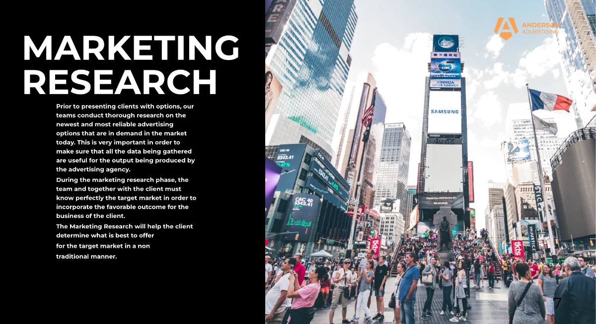 Free Advertising Agency Presentation Template to Edit Online