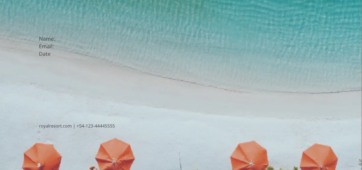 Free Royal Resort Coupon Template to Edit Online