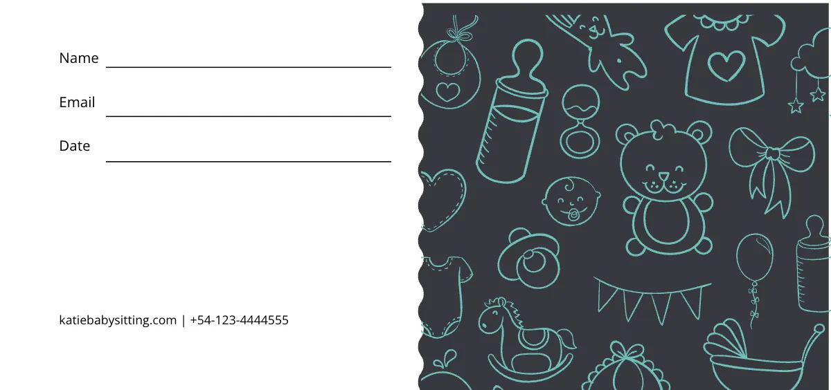 Free Babysitting Voucher Template to Edit Online