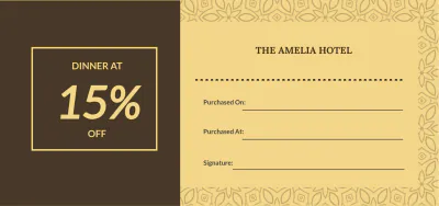 Free Discount Ticket Voucher Template to Edit Online