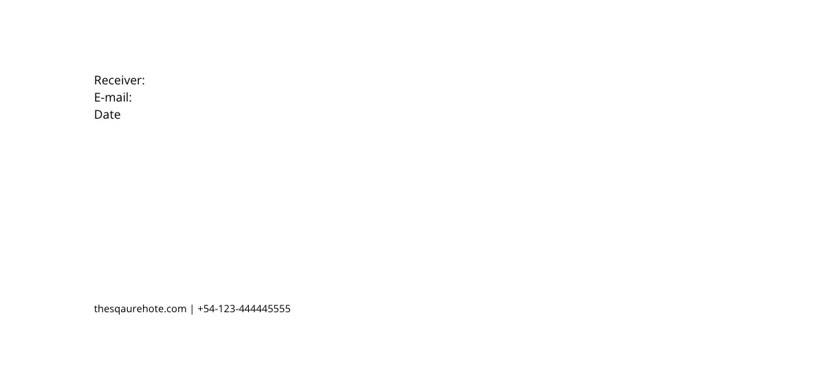 Free Hotel Booking Voucher Template to Edit Online