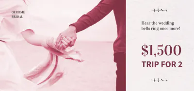 Free Wedding Anniversary Voucher Template to Edit Online