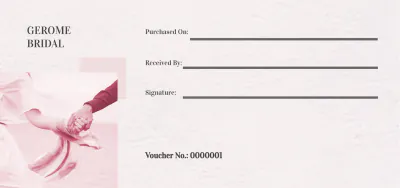 Free Wedding Anniversary Voucher Template to Edit Online