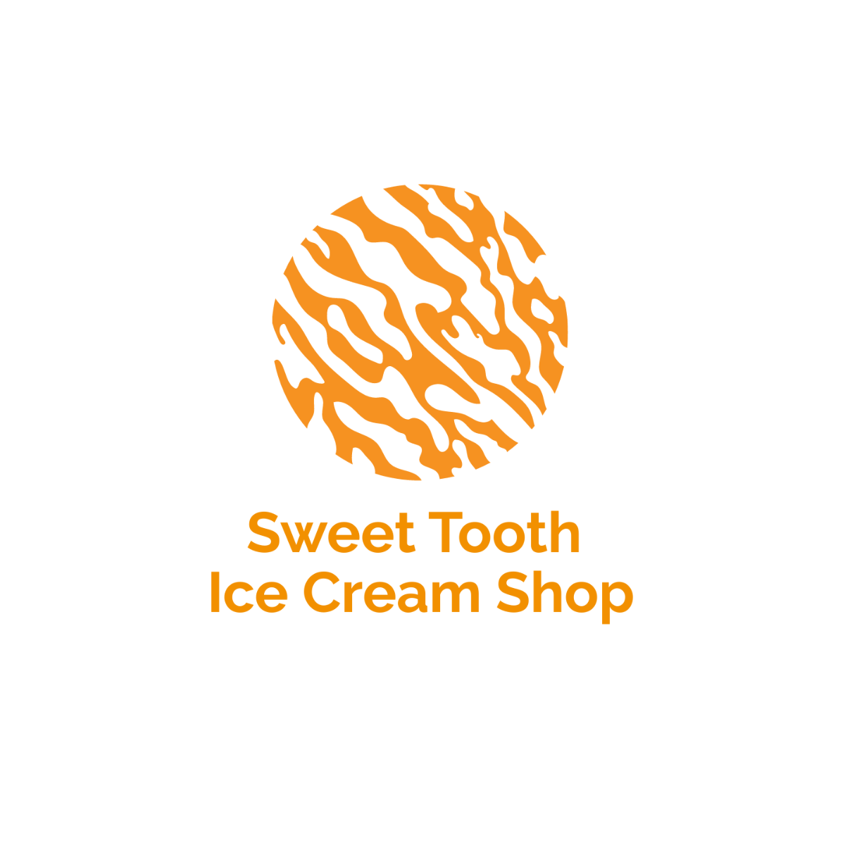 Ice Cream Logo Design Template