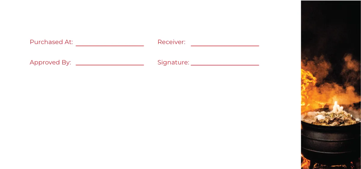 Free Meal Gift Voucher Template to Edit Online