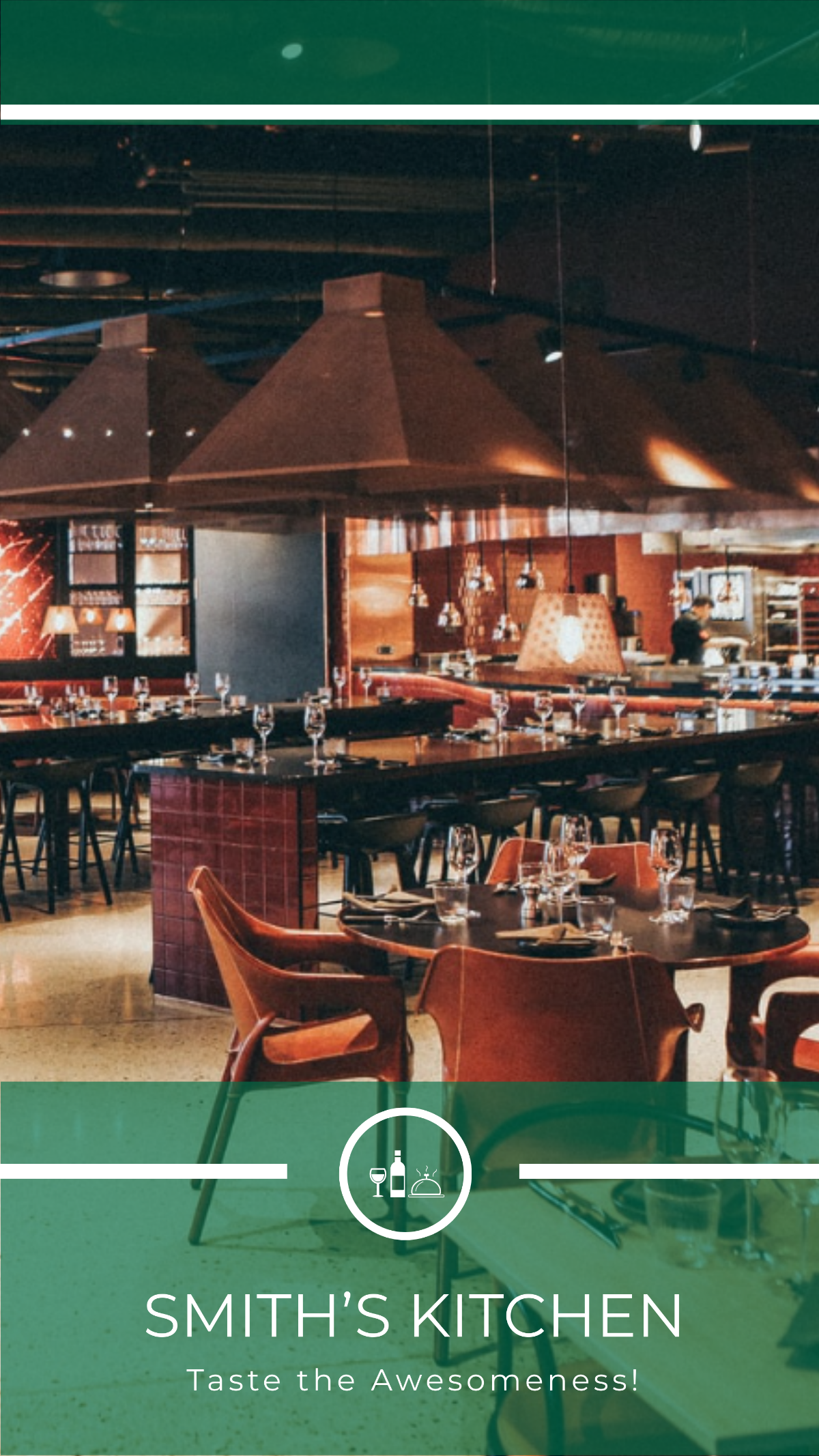 Restaurant Snapchat Geofilters Template