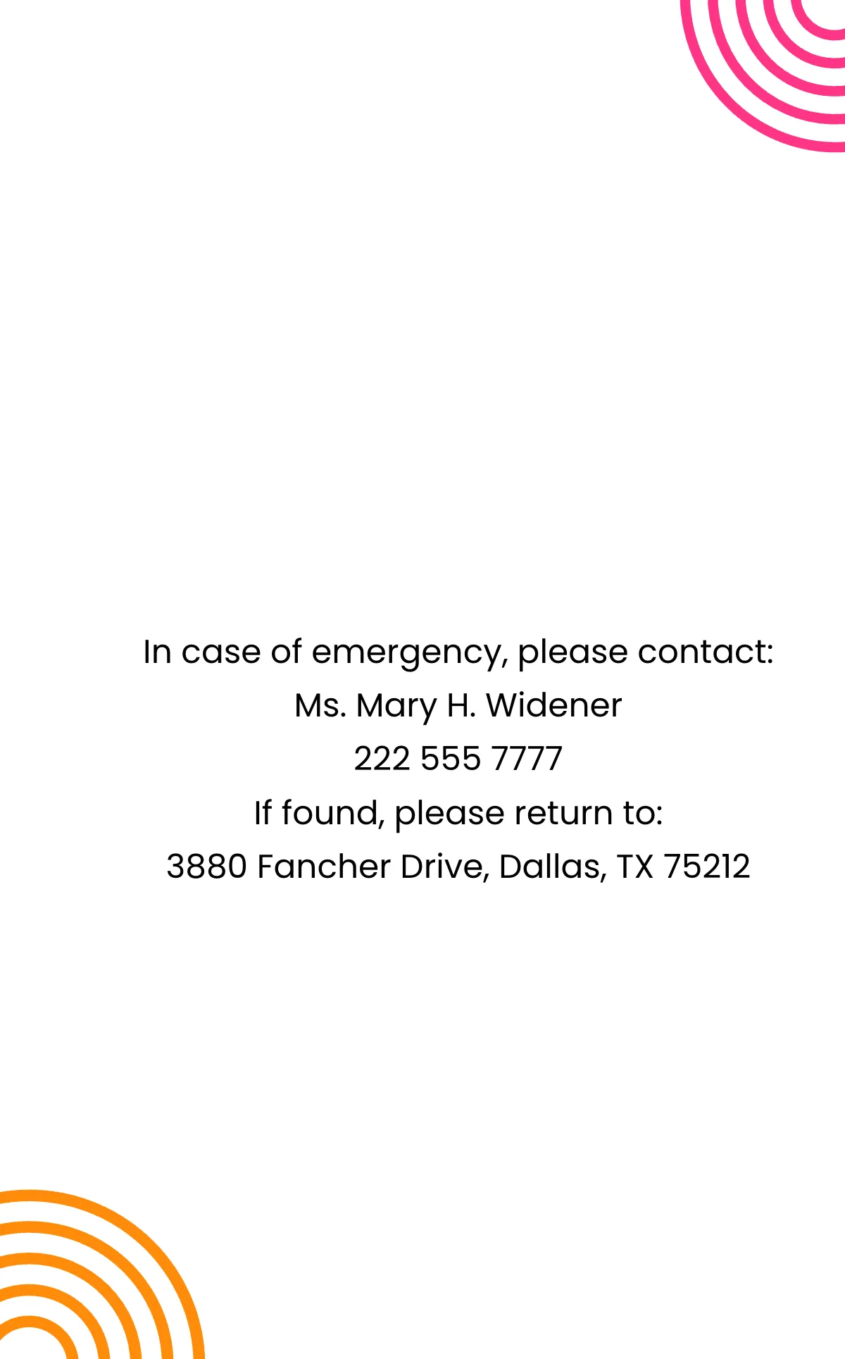 Free Daycare Teacher ID Card Template to Edit Online