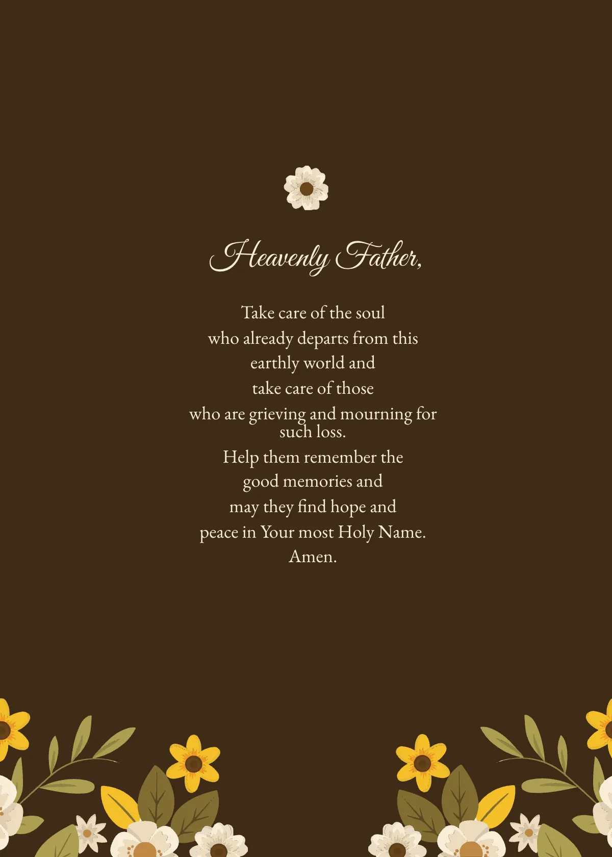 Free Memorial Card Template to Edit Online Free Memorial Card Template to Edit Online