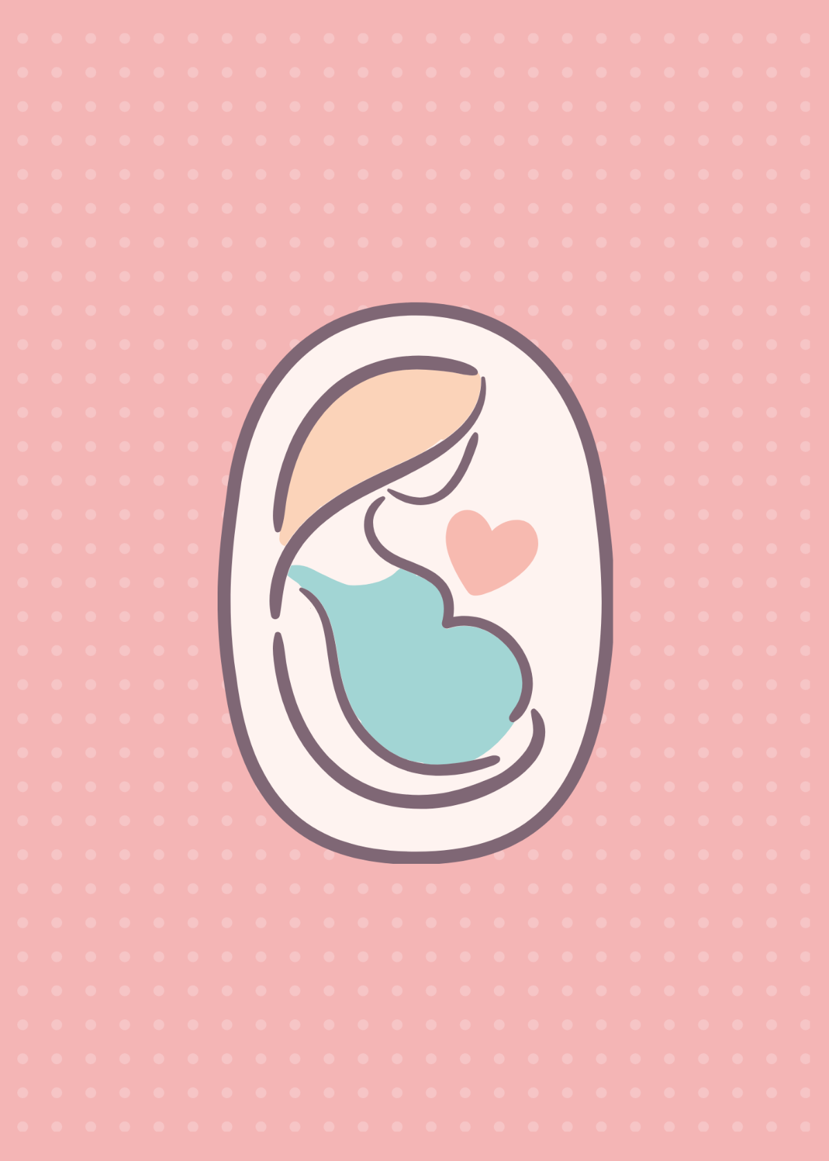 Pregnancy Announcement Card Template