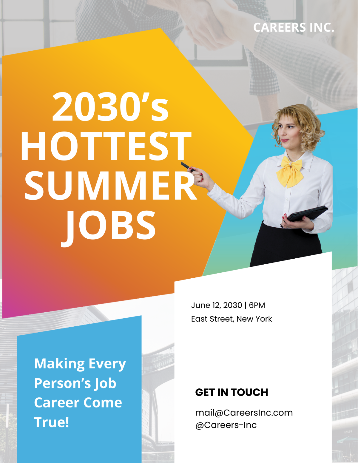 Job Advertising Flyer Template - Edit Online & Download