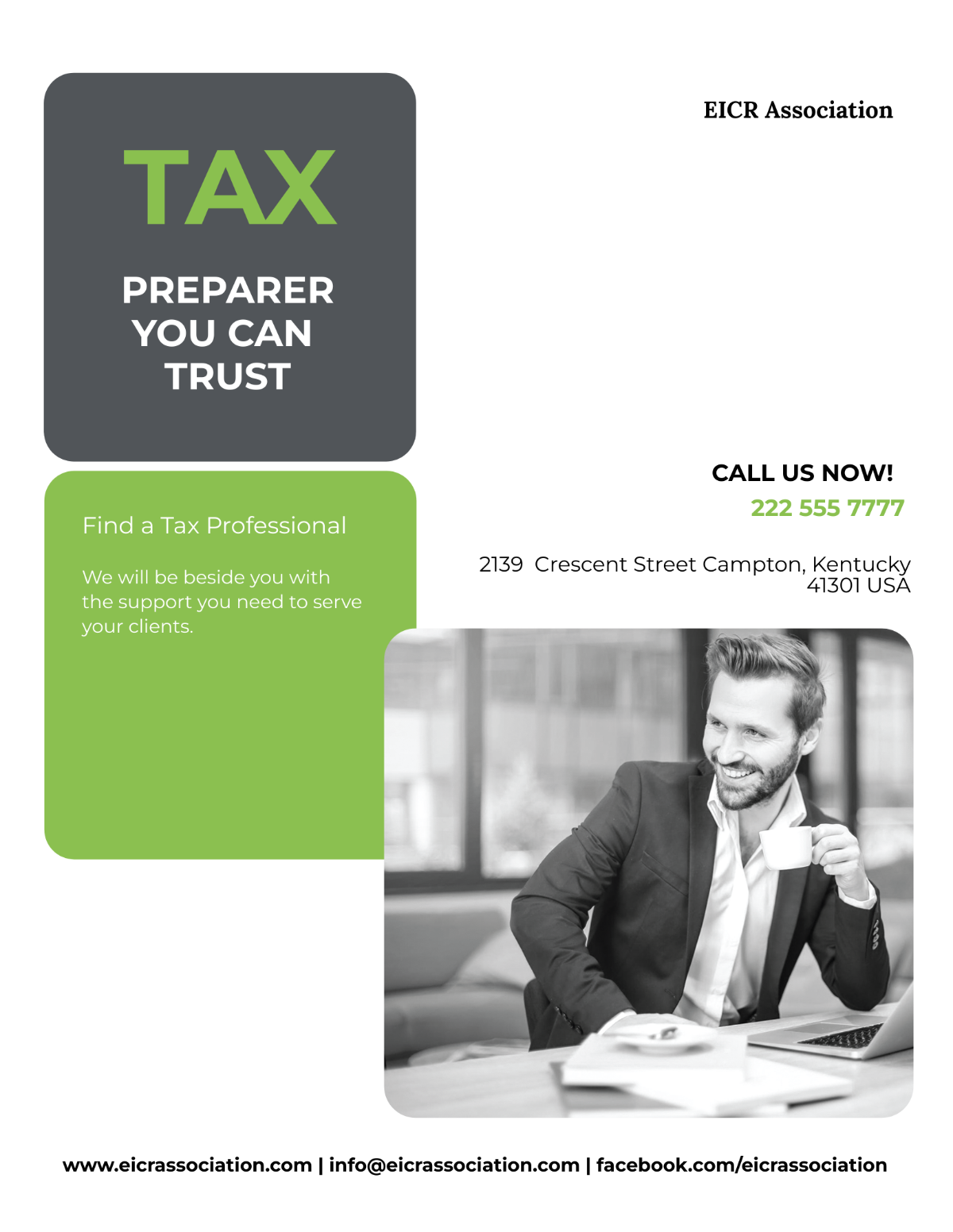 Tax Preparer Flyer Template - Edit Online & Download