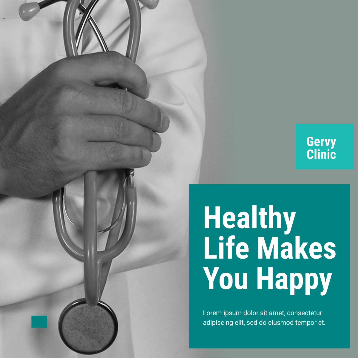 Free Medical Instagram Ad Template to Edit Online