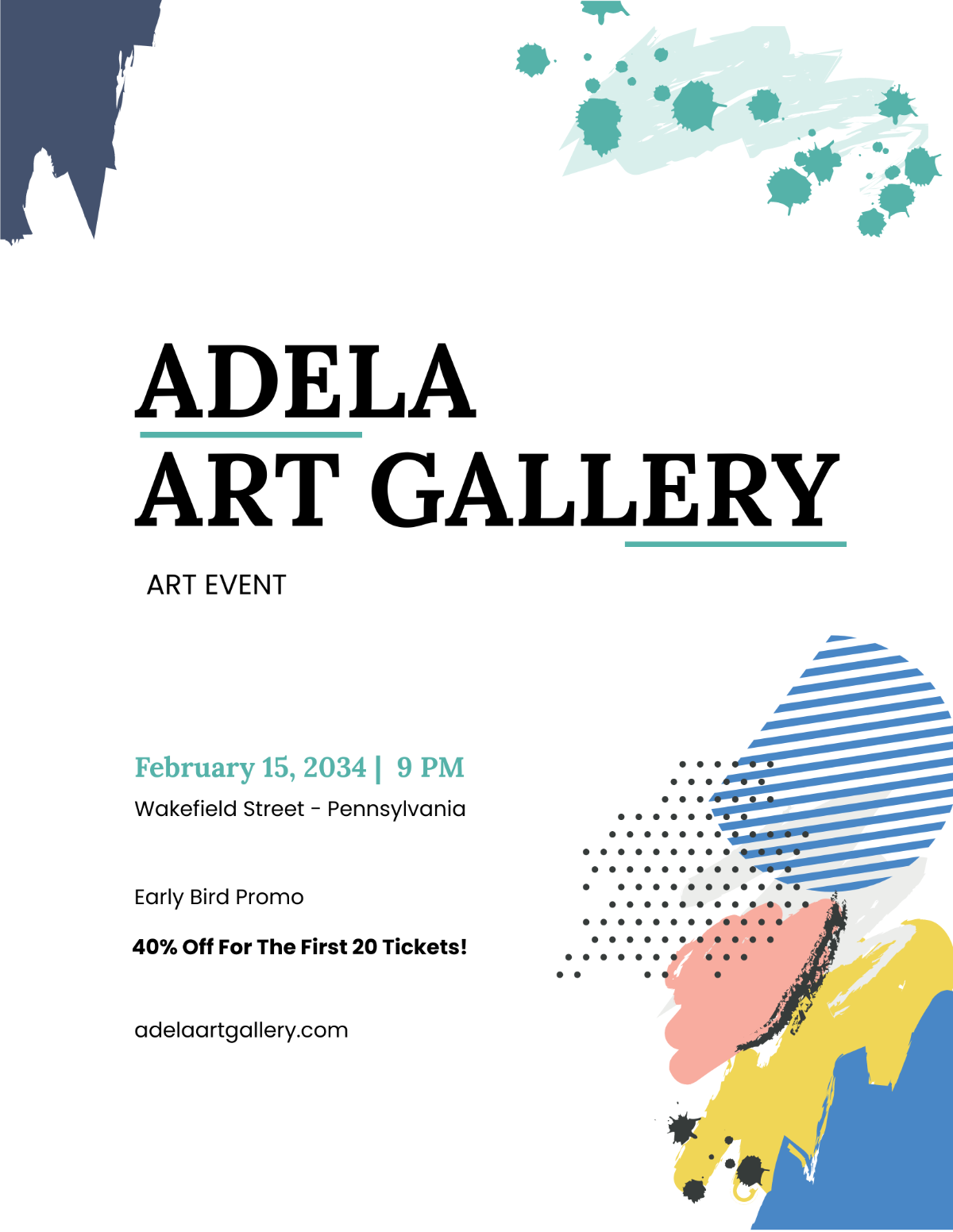Art Event Flyer