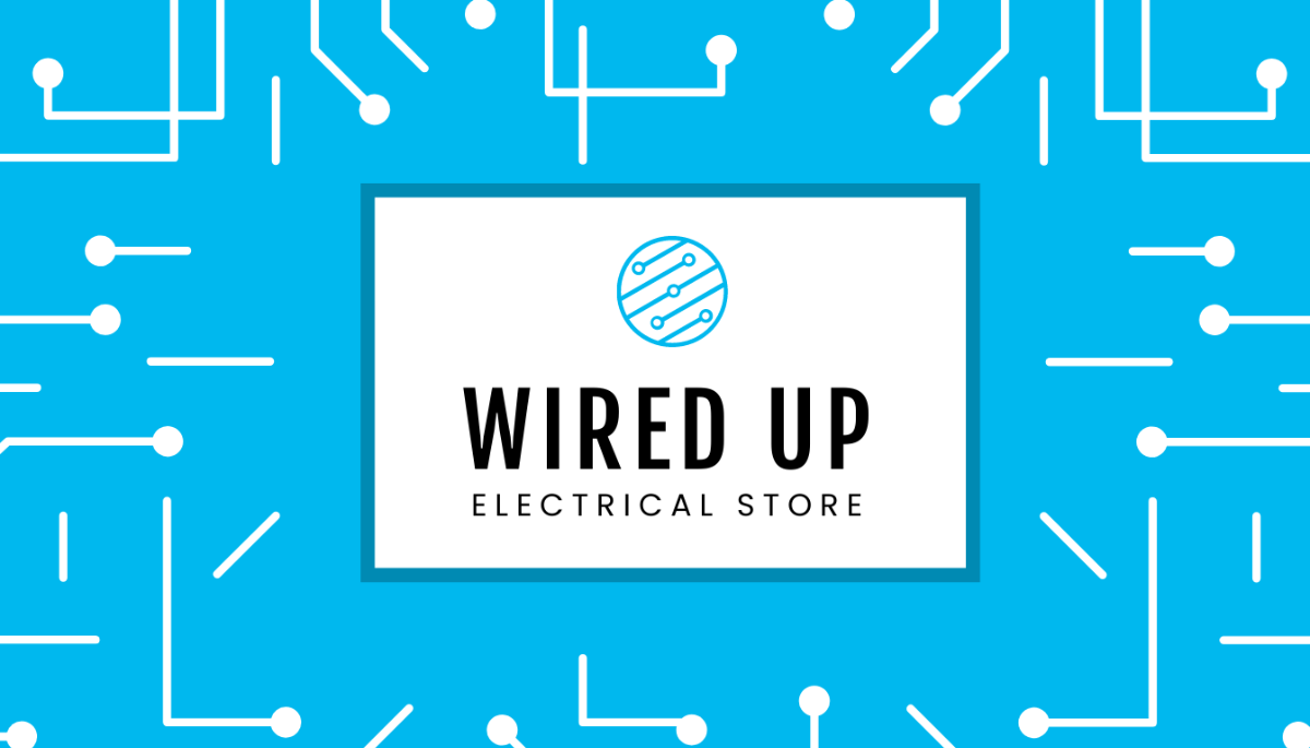 Electric Store Business Card