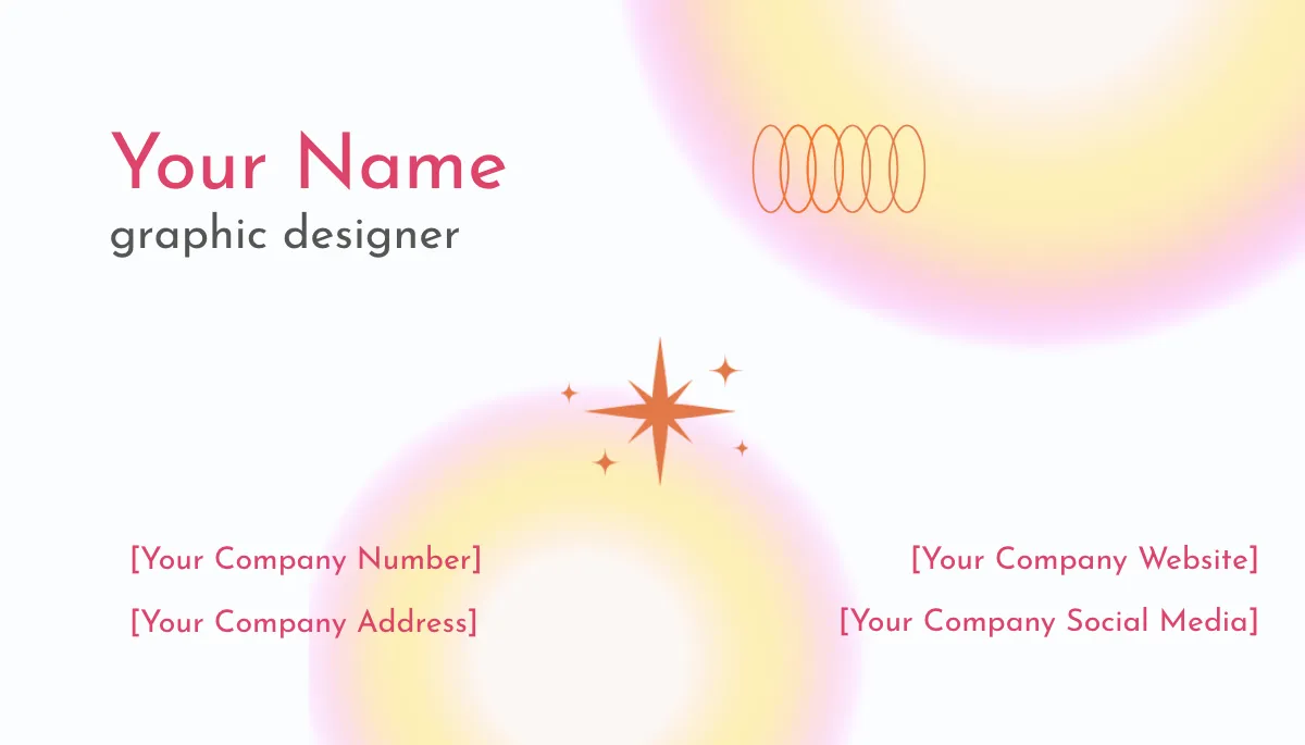 Free Graphic Design Business Card Template to Edit Online
