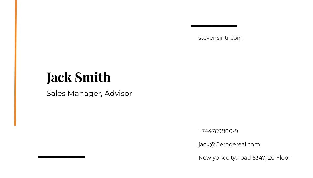 Free Commercial Real Estate Business Card Template to Edit Online
