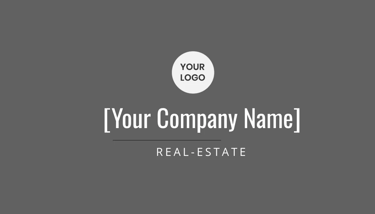 Free Luxury Real Estate Business Card Template to Edit Online
