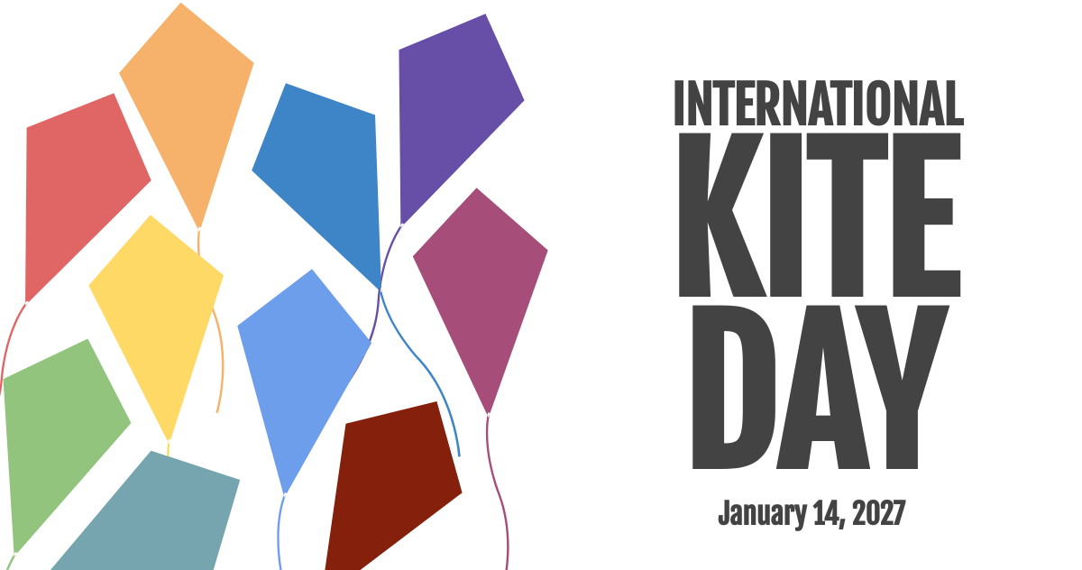 Free International Kites Day Linkedin Post Template