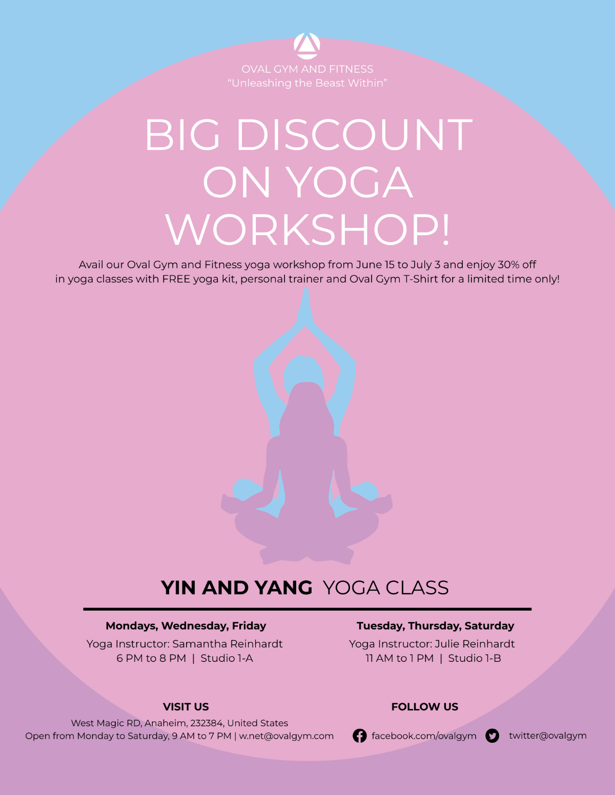 Yoga Workshop Flyer Template