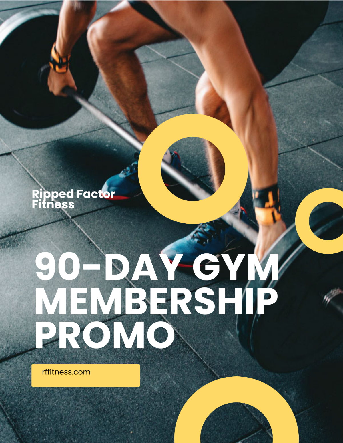 Gym Membership Flyer Template - Edit Online & Download