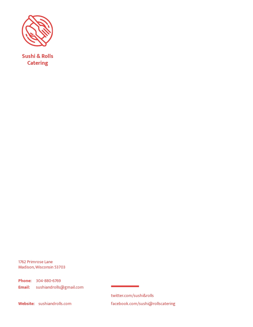 Catering Services Letterhead Template.jpe