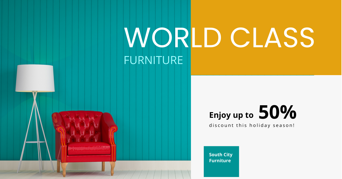 Furniture Facebook Ad Banner Template