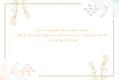 Free Congratulations Card Template to Edit Online