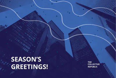 Free Corporate Holiday Greetings Card Template to Edit Online