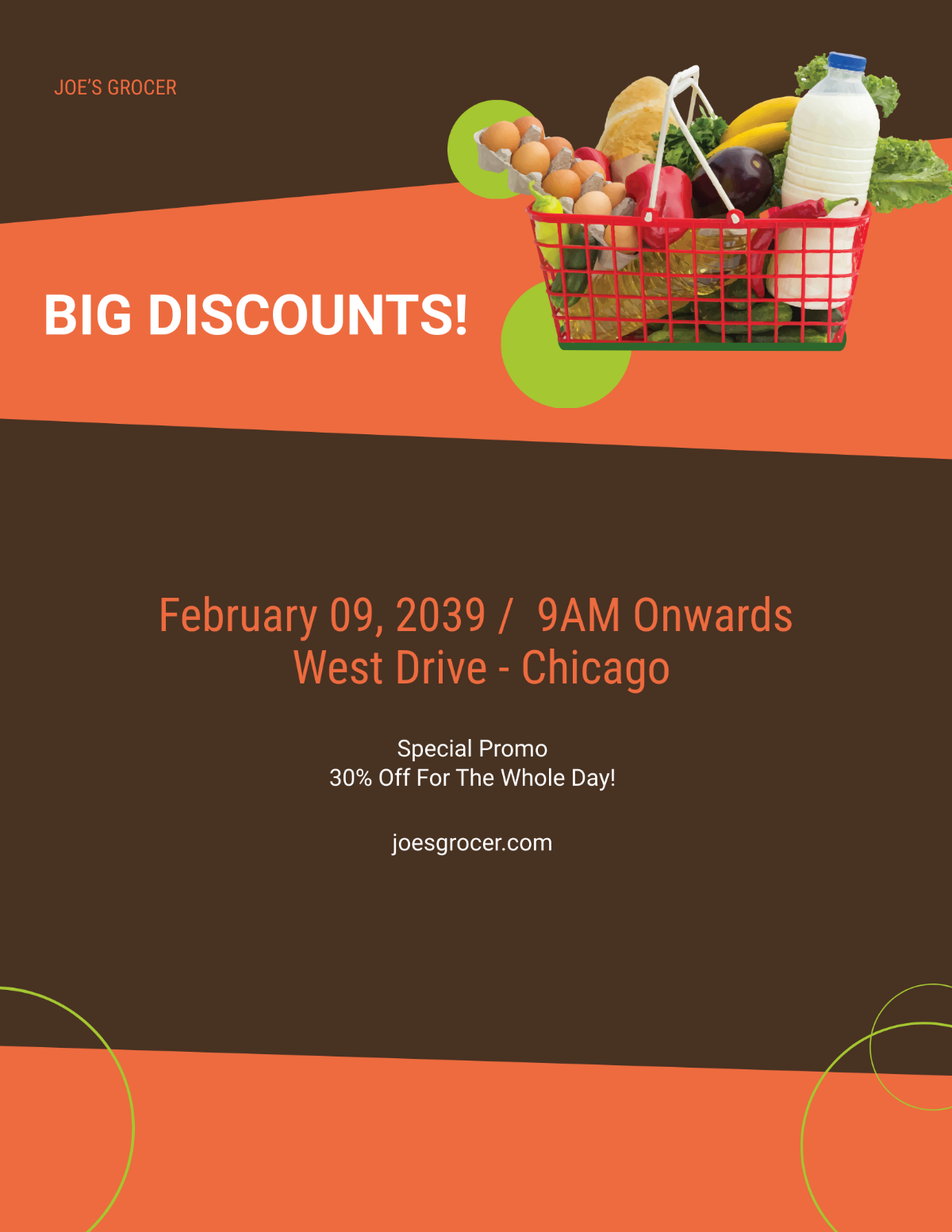 Grocery Flyer Template