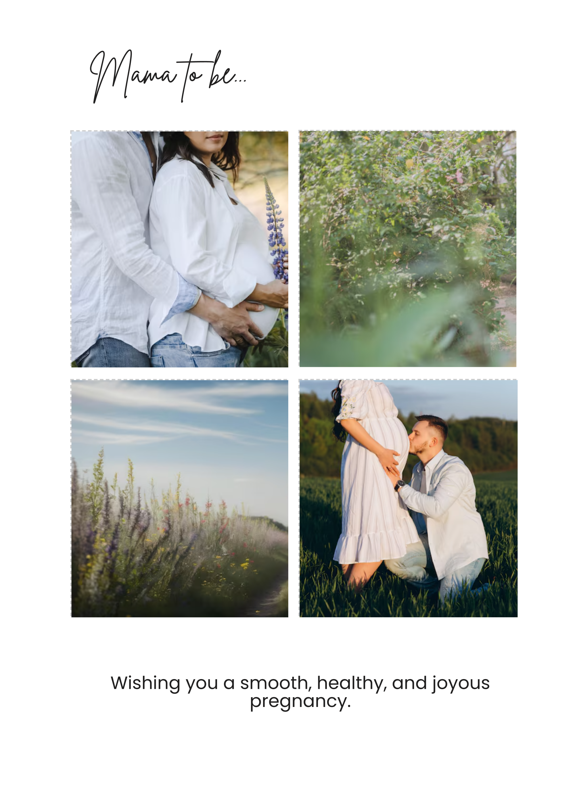 Free Photo Greeting Card Template to Edit Online