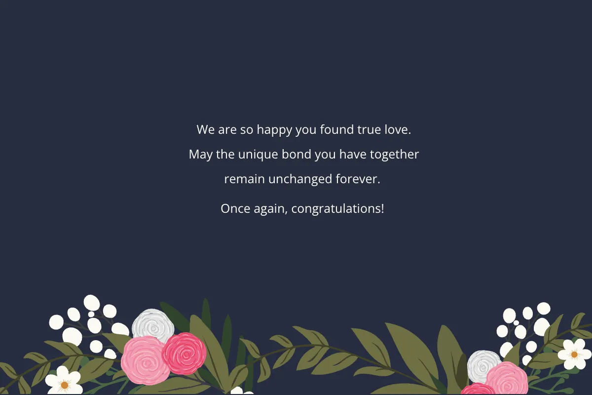 Free Wedding Congratulations Card Template to Edit Online