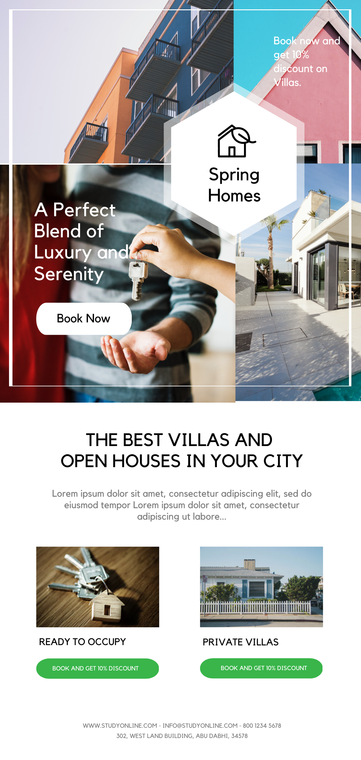 Real Estate Email Ad Template