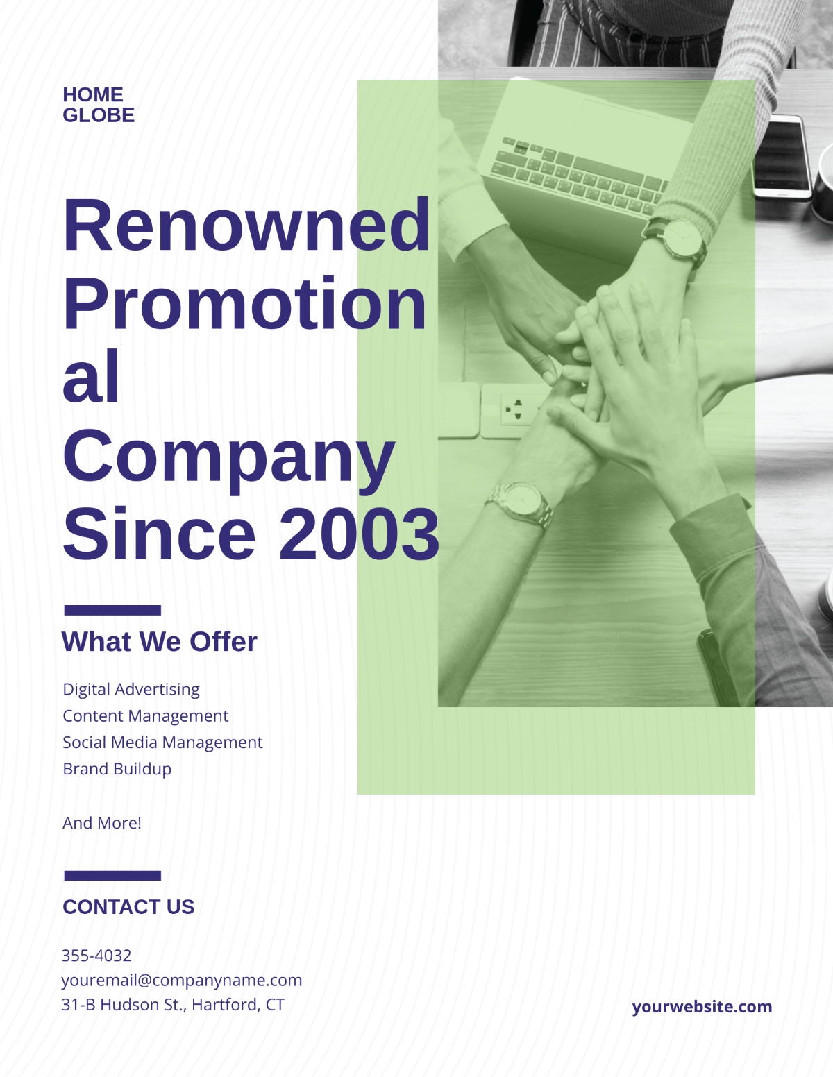 Company Promotional Flyer Template - Edit Online & Download