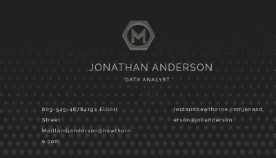 Free Embossed Business Card Template to Edit Online