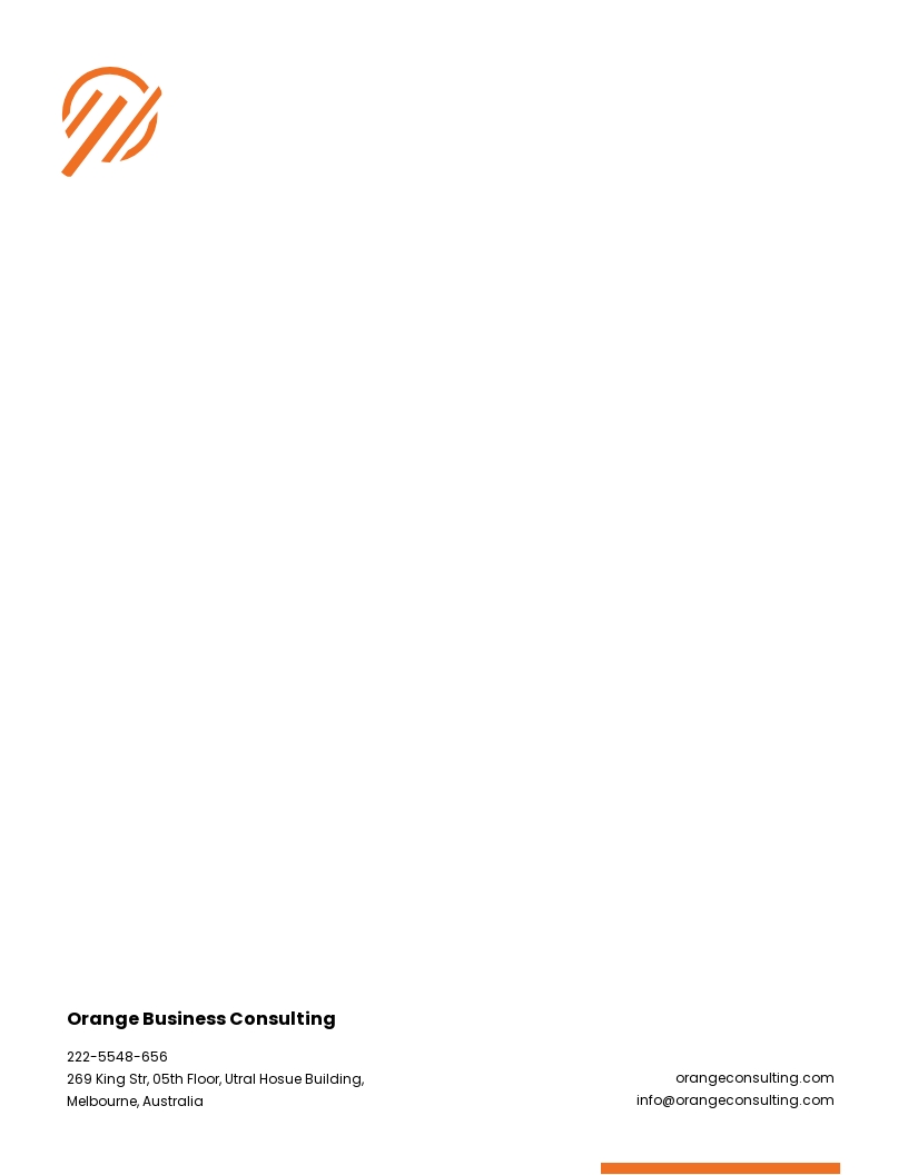 Financial Business Letterhead Template - Google Docs, Word | Template.net