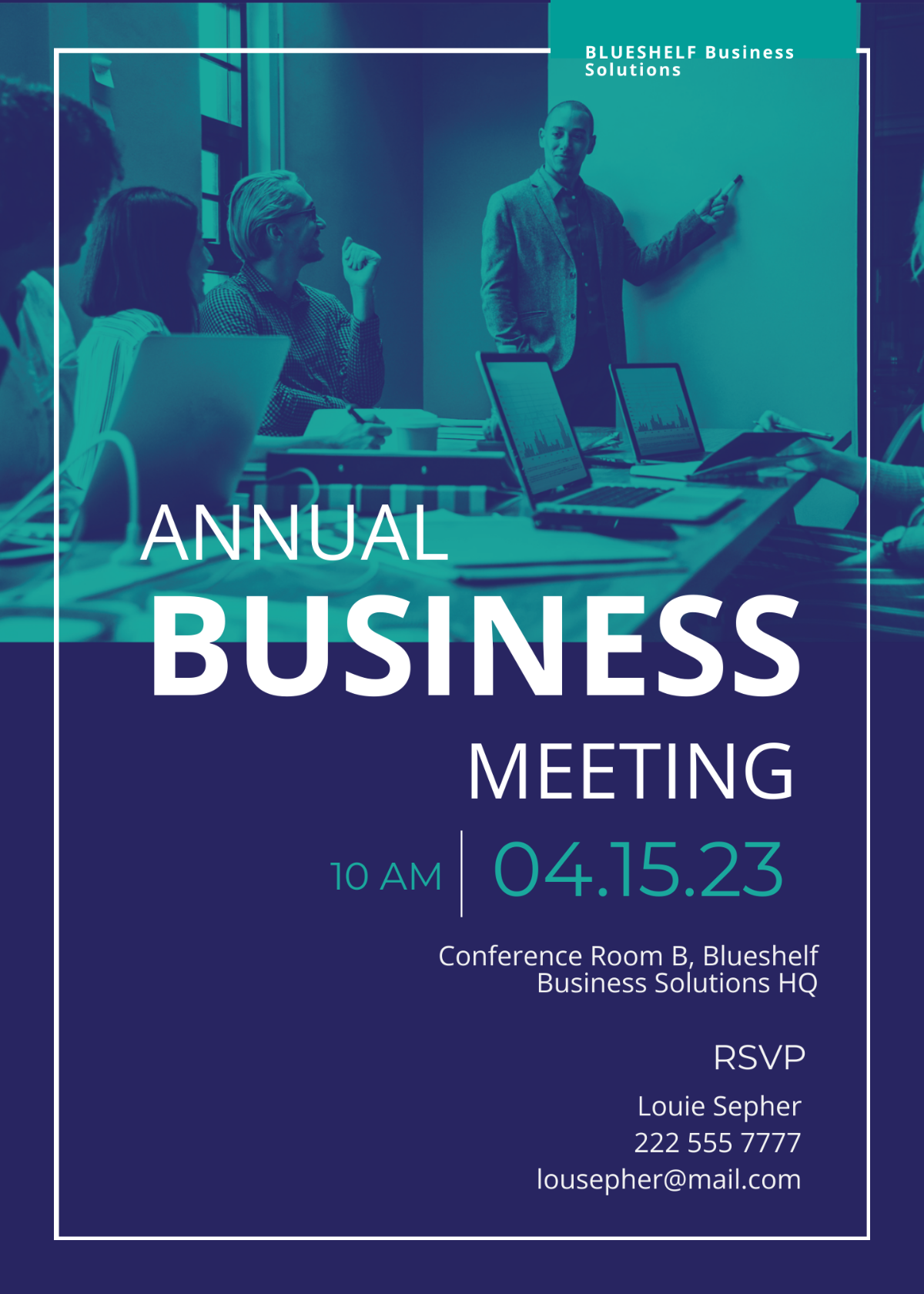 Business Event Email Invitation Template