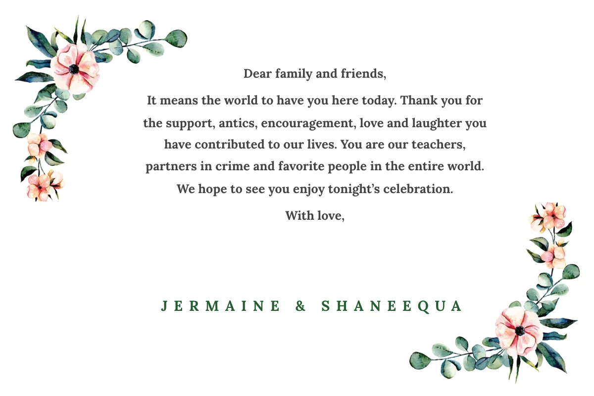 Free Engagement Thank You Card Template to Edit Online