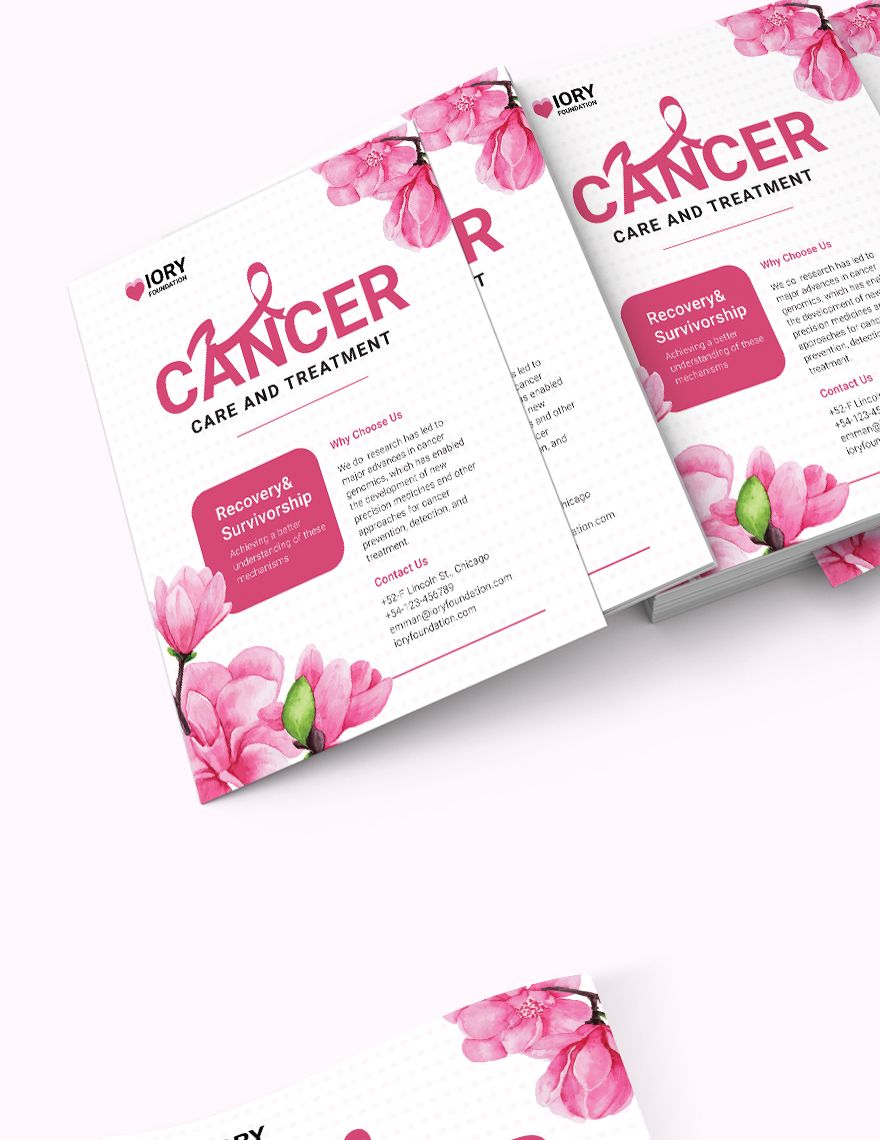 Cancer Treatment Flyer 