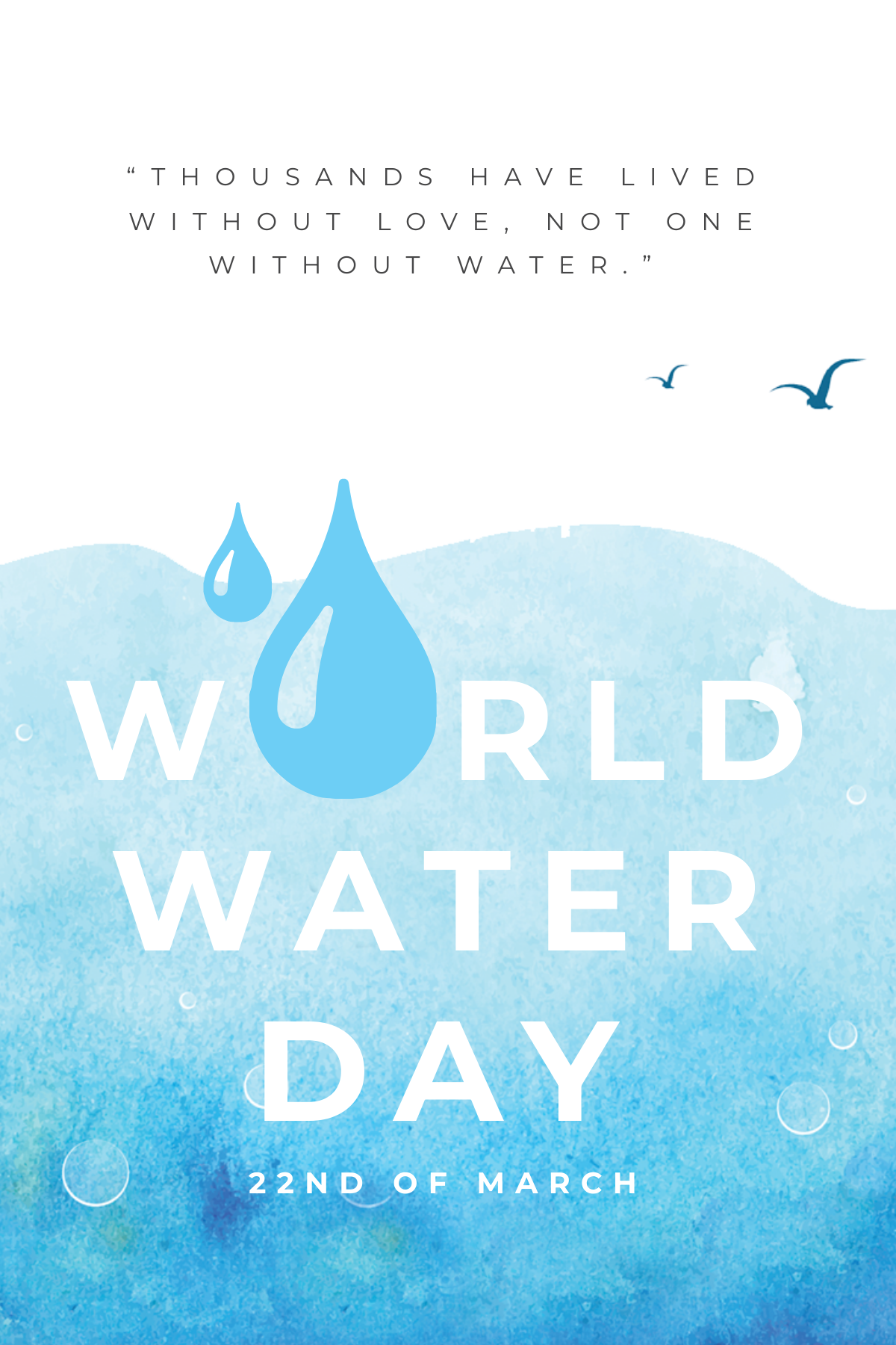 World Water Day Pinterest Pin