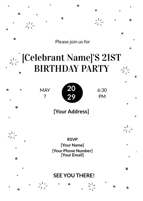 black-and-white-birthday-party-invitation-template-edit-online