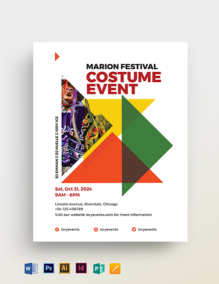11+ Costume Party Flyers Designs and Templates - PSD, AI | Free ...