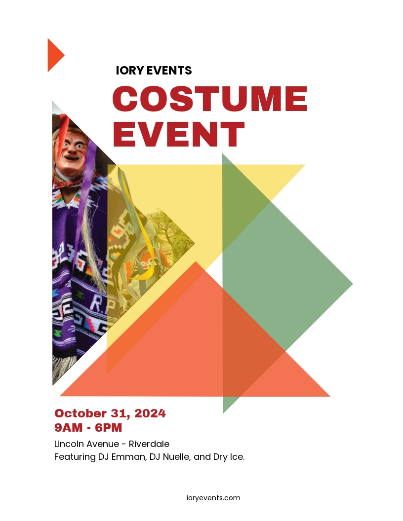 FREE Halloween Costume Contest Flyer Template in Google Docs