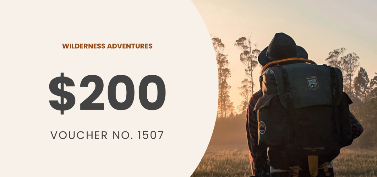 Adventure Gift Voucher Template - Edit Online & Download