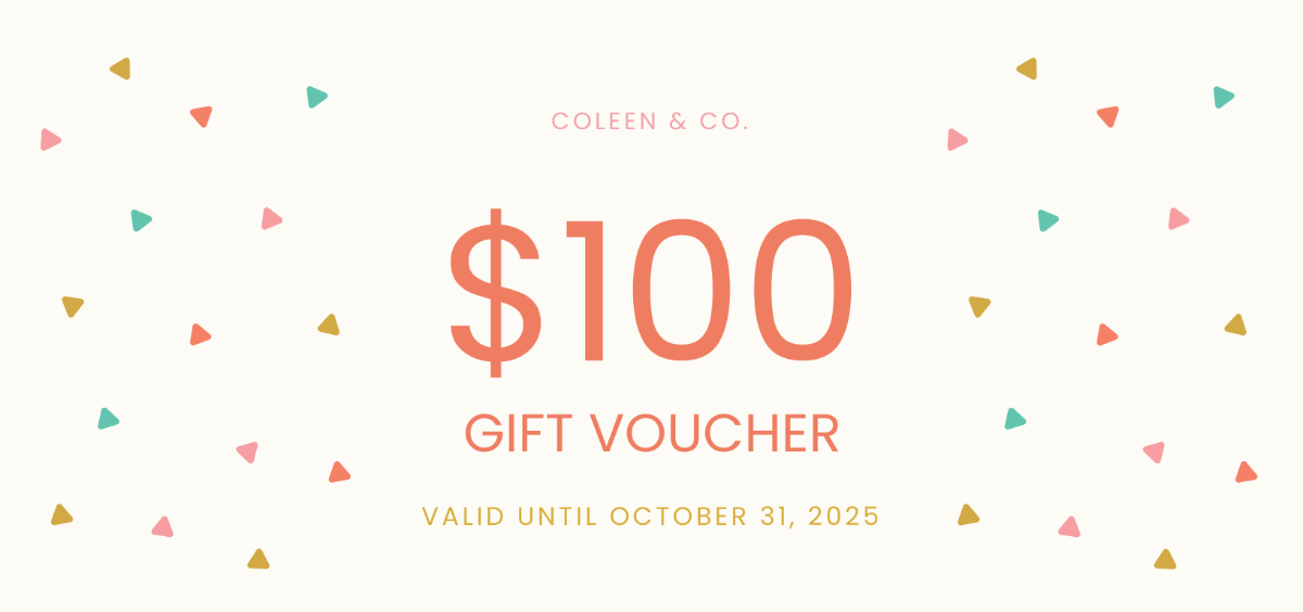 Simple Gift Cash Voucher Template