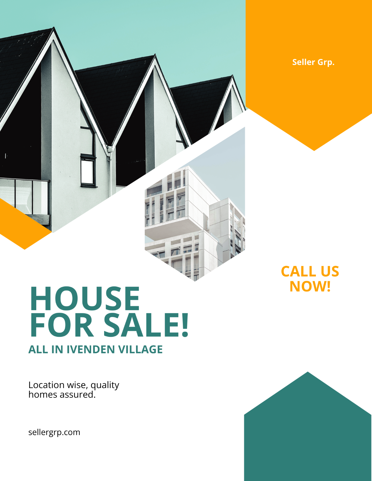 House For Sale Flyer Template - Edit Online & Download