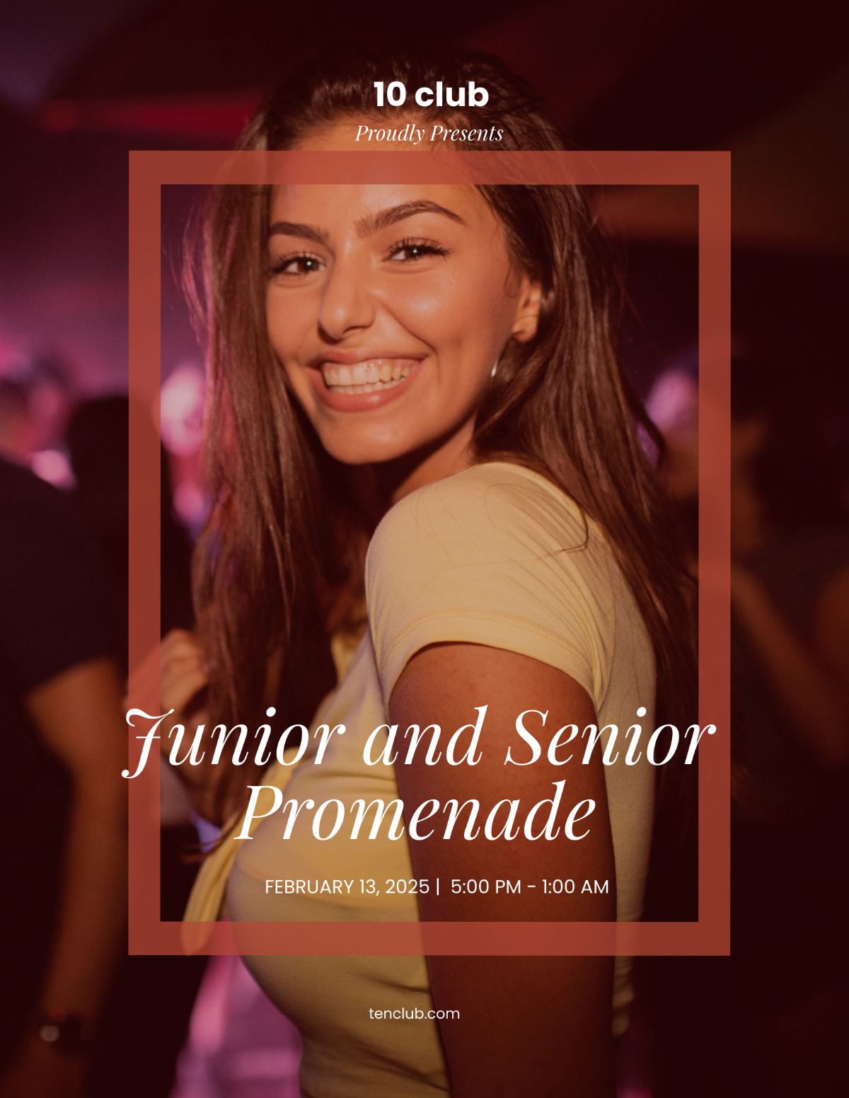 Free Prom Night Flyer Template