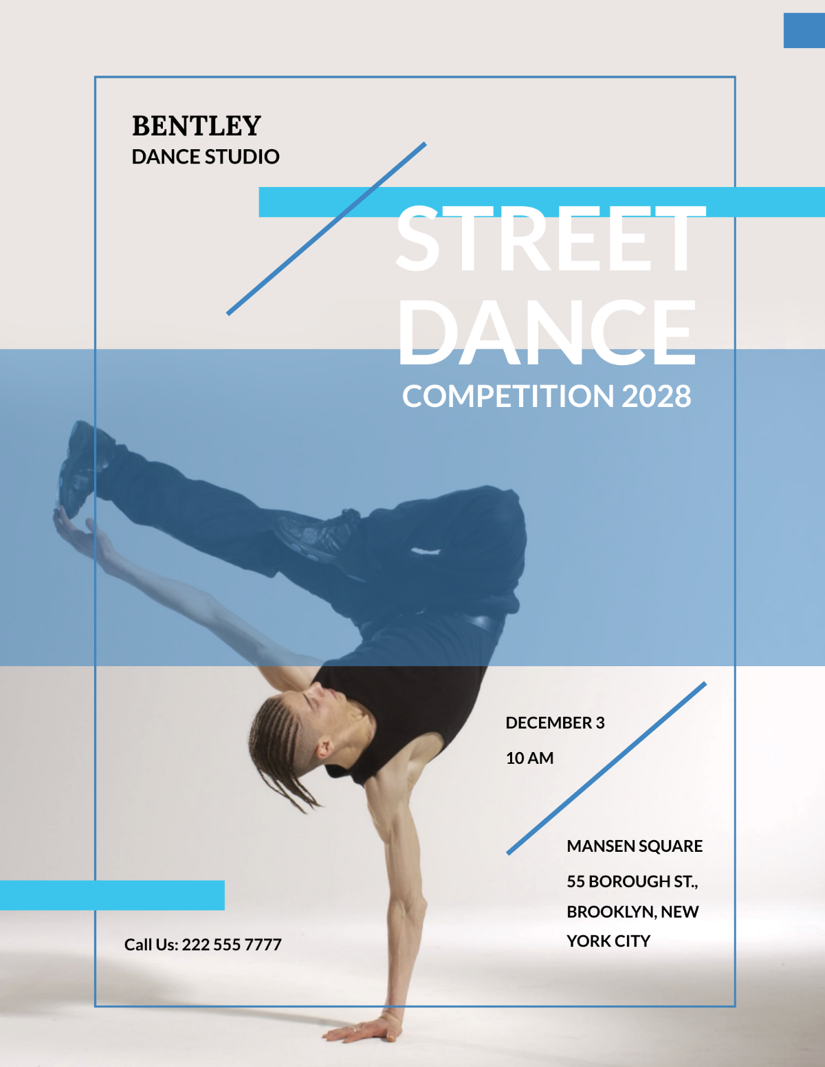 Street Dance Flyer Template